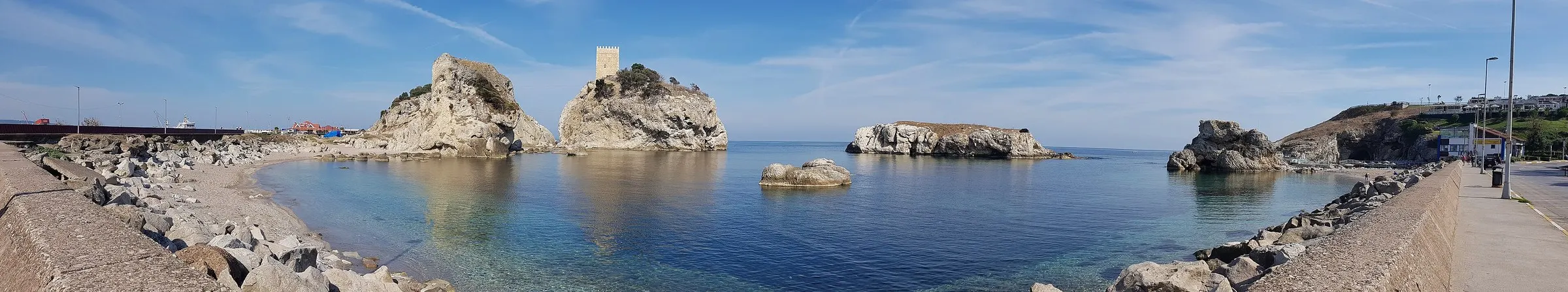 Şile kıyı şeridinin geniş panoraması